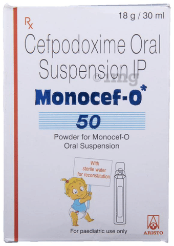 Monocef O 50 Oral Suspension View Uses Side Effects Price And Substitutes 1mg