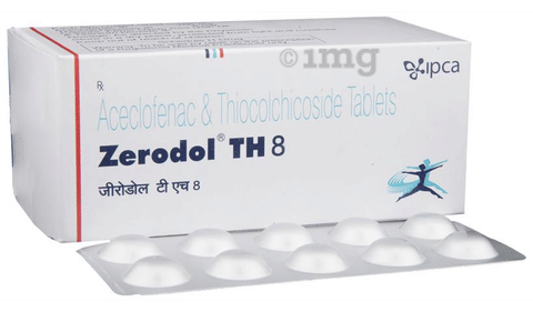 Zerodol Th 8 Tablet View Uses Side Effects Price And Substitutes 1mg