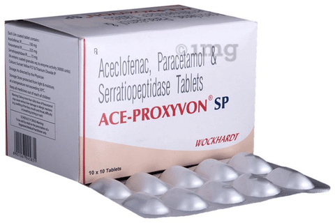 Ace Proxyvon Sp Tablet View Uses Side Effects Price And Substitutes 1mg