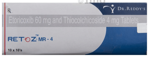 Retoz Mr 4 Tablet View Uses Side Effects Price And Substitutes 1mg