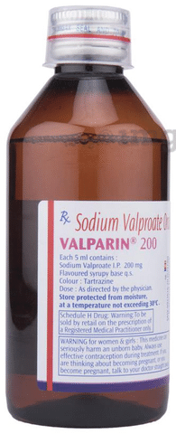 Valparin 200 Oral Solution Delicious Pineapple