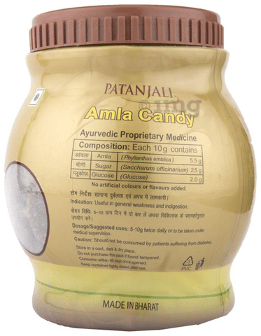 Patanjali Ayurveda Amla Candy Buy Bottle Of 500 Gm Candy At Best Price In India 1mg