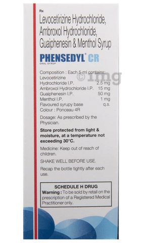 Phensedyl CR  Syrup