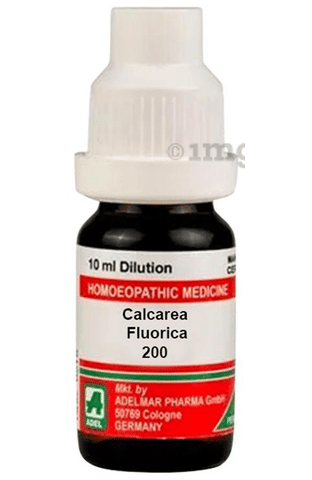 Adel Calcarea Fluorica Dilution 200 Ch Buy Bottle Of 10 Ml Dilution At Best Price In India 1mg
