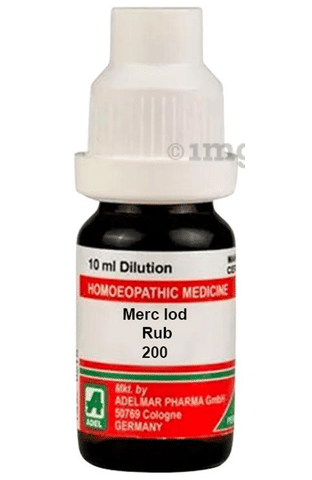 Adel Merc Iod Rub Dilution 200 Ch Buy Bottle Of 10 Ml Dilution At Best Price In India 1mg