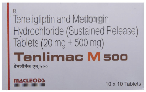 Teneligliptin Mg And Metformin Hydrochloride 1000 Mg Uses In Hindi