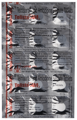 Telista Am Tablet View Uses Side Effects Price And Substitutes 1mg