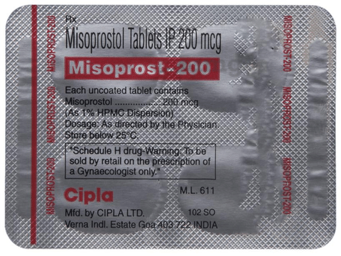 Generic misoprostol 200 mcg cost
