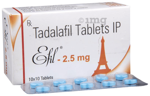 Tadalafil 2.5 mg 1mg