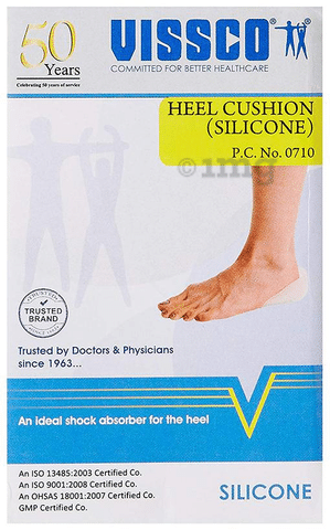 vissco silicone heel pad