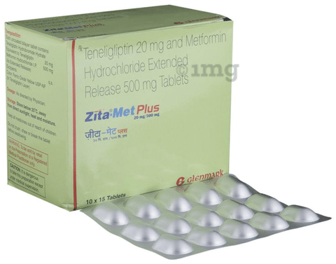 Zita Met Plus mg 500mg Tablet Er View Uses Side Effects Price And Substitutes 1mg