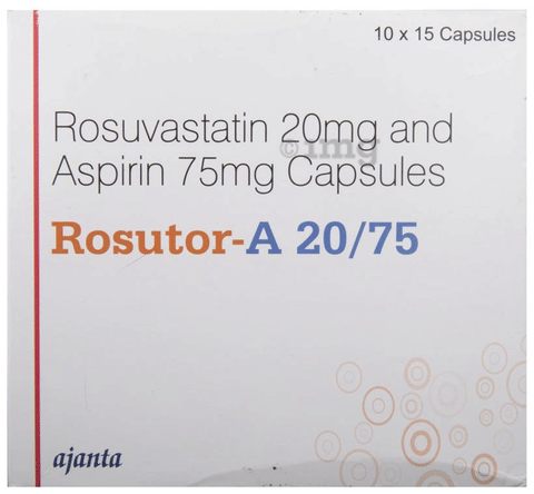 Rosutor A 20 75 Capsule View Uses Side Effects Price And Substitutes 1mg