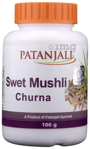 Patanjali Ayurveda Swet Mushli Churna Buy Bottle Of 100 Gm Churna At Best Price In India 1mg