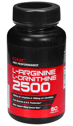 Gnc L Arginine And L Ornithine Tablet Buy Bottle Of 60 Tablets At Best Price In India 1mg