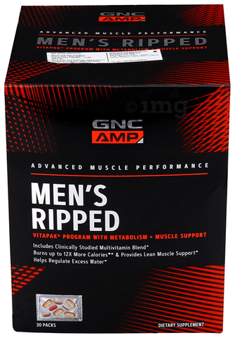 GNC Pro Performance AMP Ripped Vitapak 