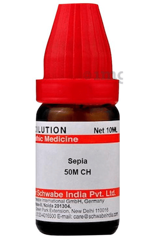 Dr Willmar Schwabe India Sepia Dilution 50m Ch Buy Bottle Of 10 Ml Dilution At Best Price In India 1mg