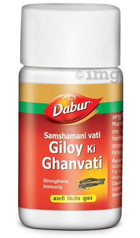 Dabur Giloy Ki Ghanvati Buy Bottle Of 40 Tablets At Best Price In India 1mg