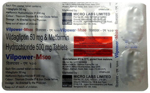 Vilpower M 500 Tablet View Uses Side Effects Price And Substitutes 1mg Vilpower M 500 Tablet View Uses Side Effects Price And Substitutes 1mg