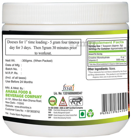 Daily Health Nutrition Ultra Premium Creatine Monohydrate