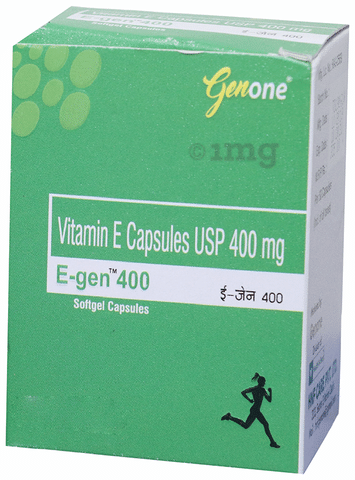 E Gen 400 Capsule View Uses Side Effects Price And Substitutes 1mg