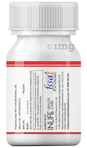 Inlife Iron Folic Acid Supplement with Vitamin C, E, B12 ...