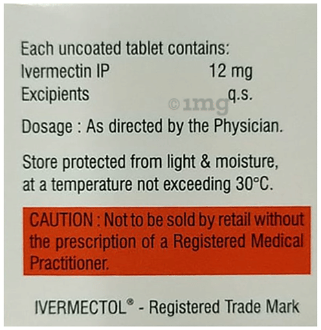 Ivermectin 12mg 1mg