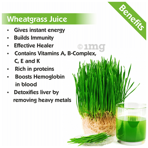 Wheat juice benefits discount