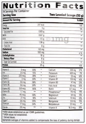 GNC Total Lean Shake 25 Vanilla: Buy jar of 1.6 lb Powder at ...