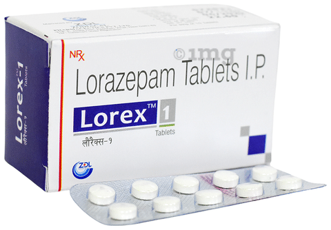 Lorazepam 1mg tablet price