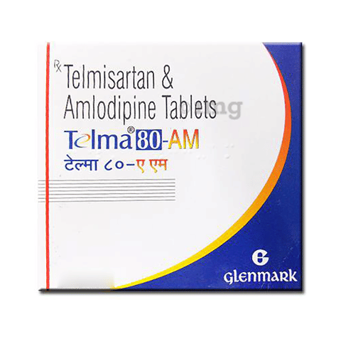 Telma 80 Am Tablet View Uses Side Effects Price And Substitutes 1mg