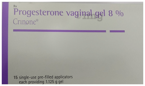Crinone 8 Vaginal Gel View Uses Side Effects Price And Substitutes 1mg