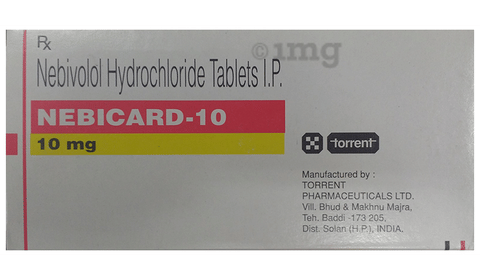 Nebicard 10 Tablet View Uses Side Effects Price And Substitutes 1mg