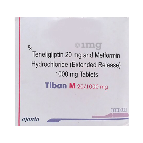 Tiban M 1000mg Tablet Er View Uses Side Effects Price And Substitutes 1mg