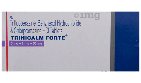 Trinicalm Forte Tablet View Uses Side Effects Price And Substitutes 1mg