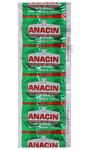 Anacin Price Of