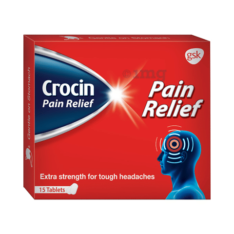 Crocin Pain Relief Tablet View Uses Side Effects Price And Substitutes 1mg