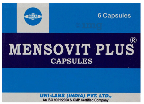 Mensovit Plus Capsule Buy Strip Of 6 Capsules At Best Price In India 1mg