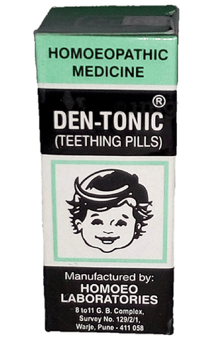 Homoeo Laboratories Den Tonic Teething Pills Buy Bottle Of 10 Gm Tablet At Best Price In India 1mg