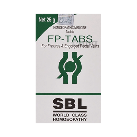 Sbl Fp Tabs Tablet Buy Bottle Of 25 Gm Tablet At Best Price In India 1mg