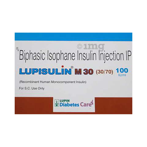 Lupisulin M 30 Injection 100iu Ml View Uses Side Effects Price And Substitutes 1mg