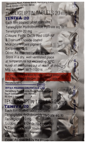 Teniva Tablet View Uses Side Effects Price And Substitutes 1mg Teniva Tablet View Uses Side Effects Price And Substitutes 1mg