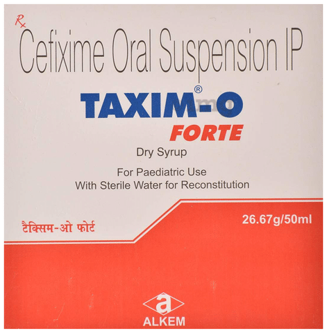 Taxim-O Forte Dry Syrup