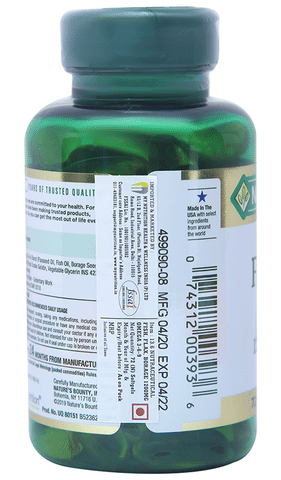 Bounty Fish, Flax, Borage Omega 3 