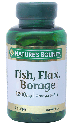 Bounty Fish, Flax, Borage Omega 3 
