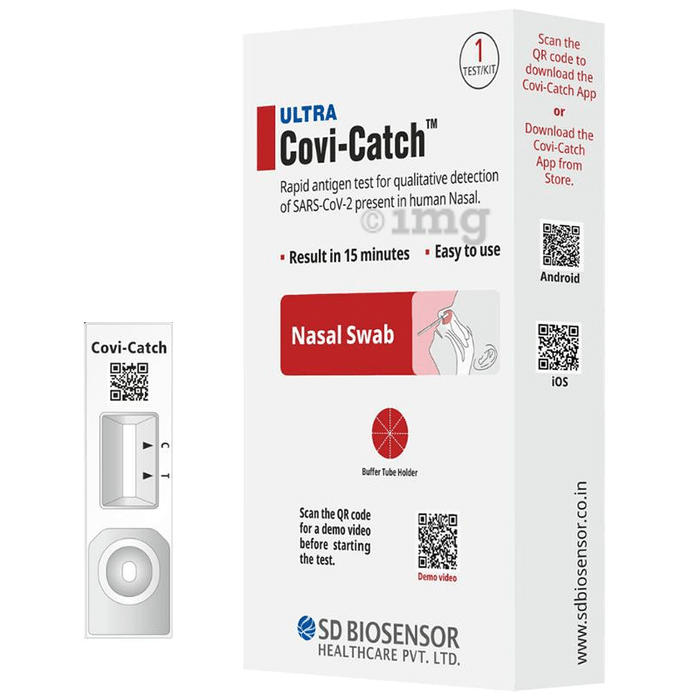 SD Biosensor Ultra Covi-Catch Self Test Kit