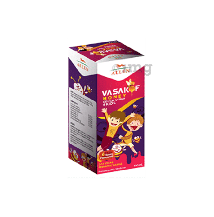 Allen Vasakof Honey Cough Syrup 4Kids