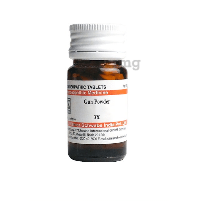 Dr Willmar Schwabe India Gun Powder Trituration Tablet 3X
