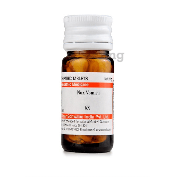 Dr Willmar Schwabe India Nux Vomica Trituration Tablet 6X