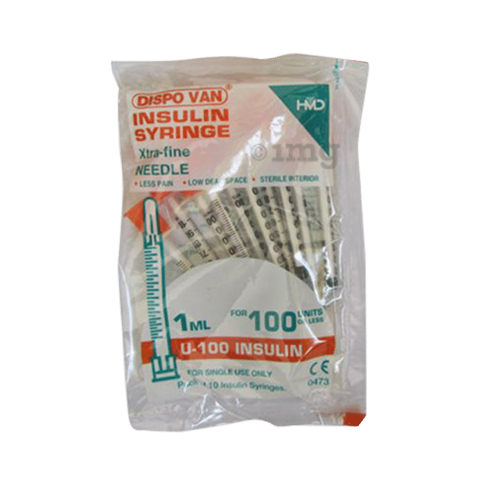 Dispovan U 100 Insulin Syringe Unitpack Buy Packet Of 10 Syringes At Best Price In India 1mg Dispovan U 100 Insulin Syringe Unitpack Buy Packet Of 10 Syringes At Best Price In India 1mg
