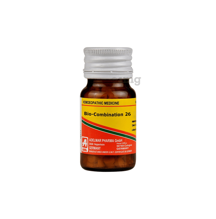 Adel Bio Combination 26 Tablet Buy Bottle Of Gm Biocombination Tablet At Best Price In India 1mg